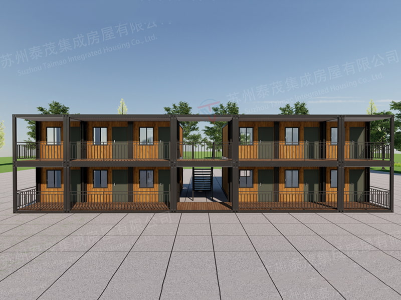 Filipin Otel Tarzı Hızlı Montajlı Konteyner Odası