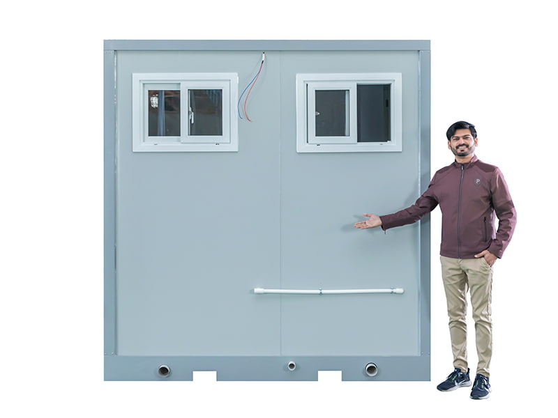 İki Kişilik Açık Hava Portatif Tuvalet